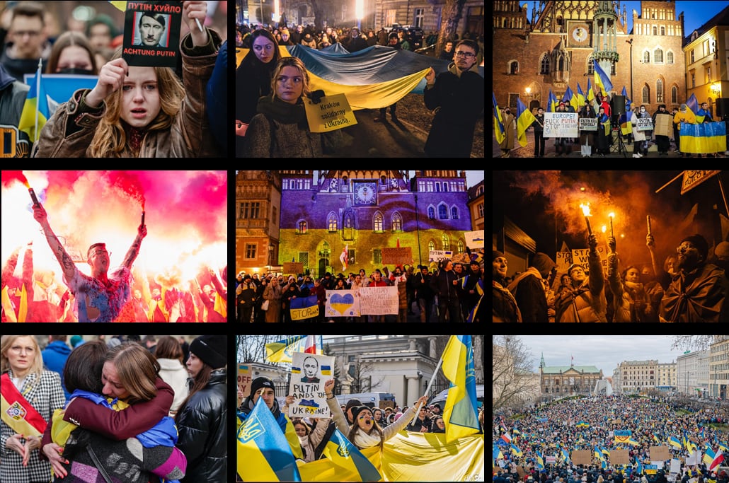 Rok od wybuchu wojny w Ukrainie - zdjęcie nr 1