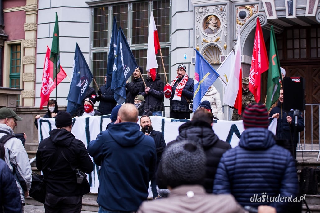 Żądamy Godności na Granicy - manifestacja w Gdańsku  - zdjęcie nr 5