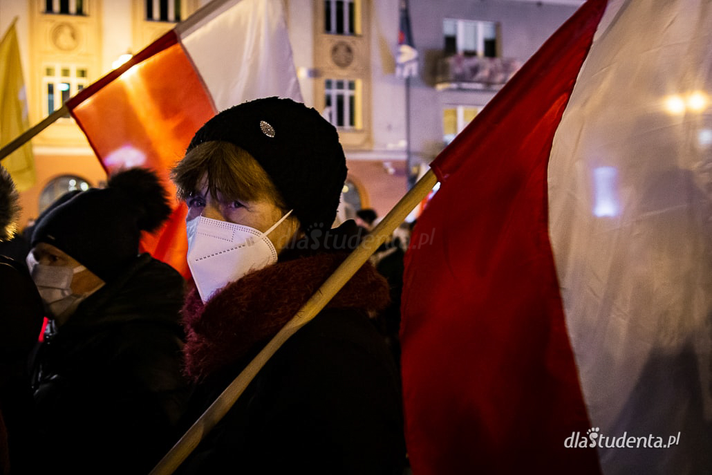 Wolne Media - protest w Białymstoku  - zdjęcie nr 7