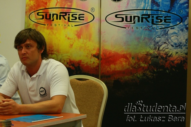 Sunrise Festival 2008 - Konferencja prasowa - zdjęcie nr 6