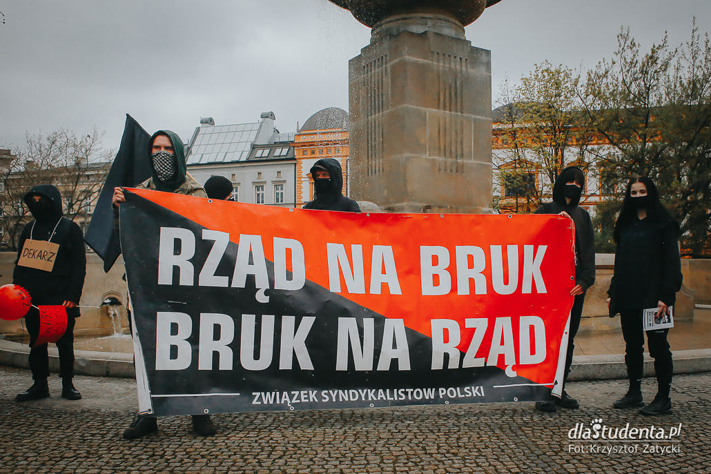 Walcz z wirusem kapitalizmu - manifestacja we Wrocławiu  - zdjęcie nr 9