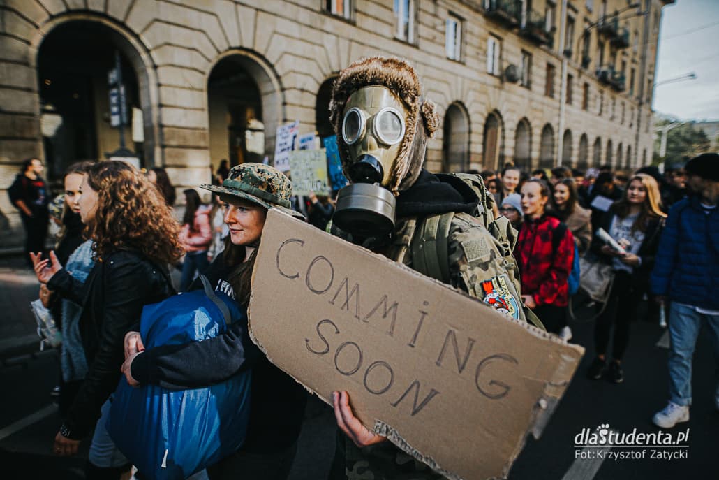 Młodzieżowy Strajk Klimatyczny we Wrocławiu - zdjęcie nr 7