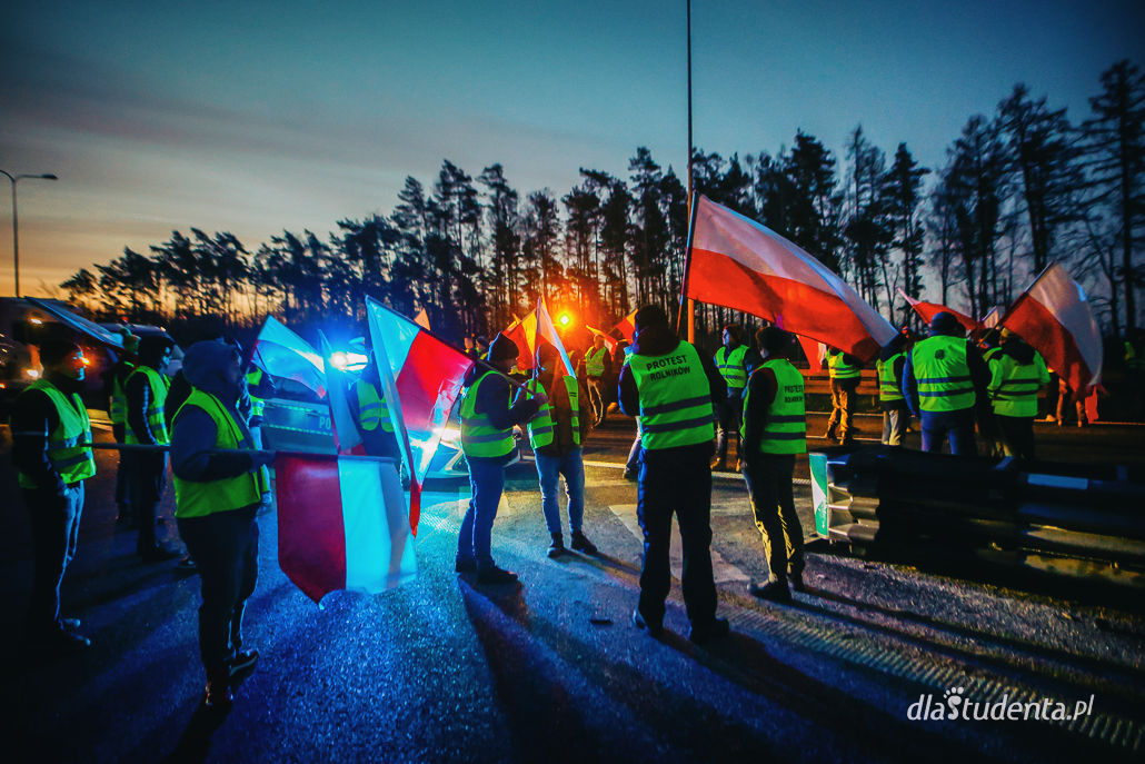 Protest rolników na Dolnym Śląsku - zdjęcie nr 3