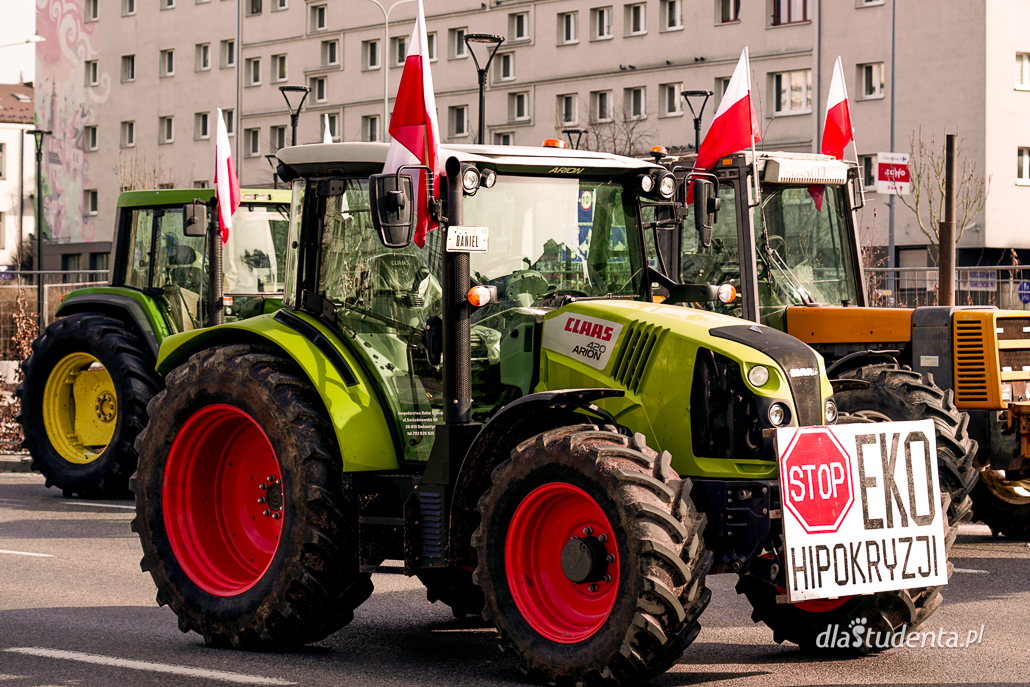 Protest rolników w Kielcach  - zdjęcie nr 7