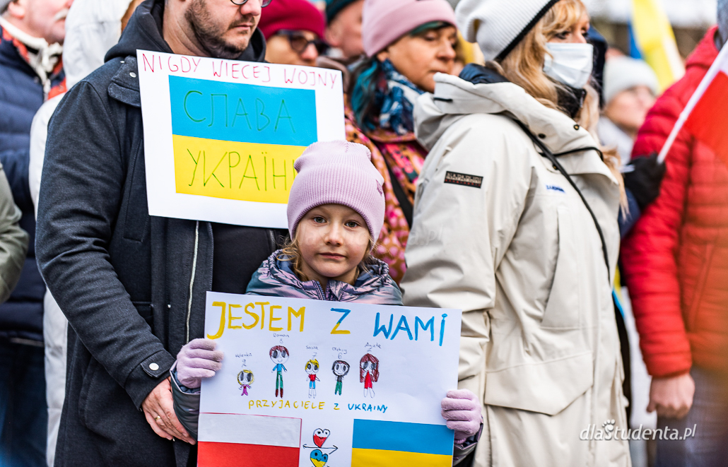Solidarnie z Ukrainą - manifestacja poparcia w Sopocie - zdjęcie nr 8