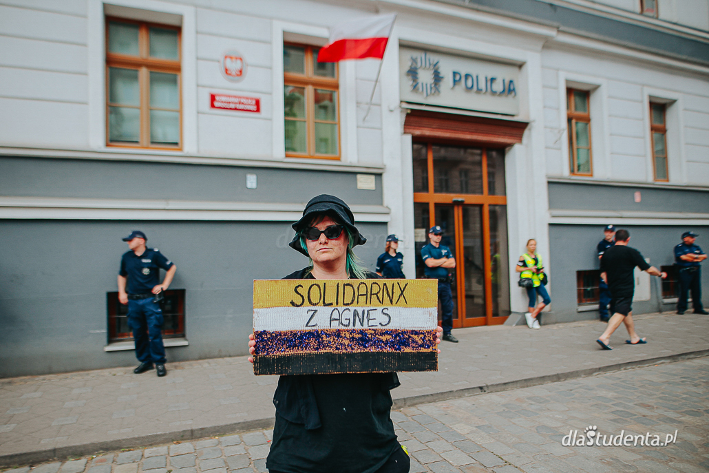 Agnes, nie będziesz szło samo - demonstracja we Wrocławiu - zdjęcie nr 6