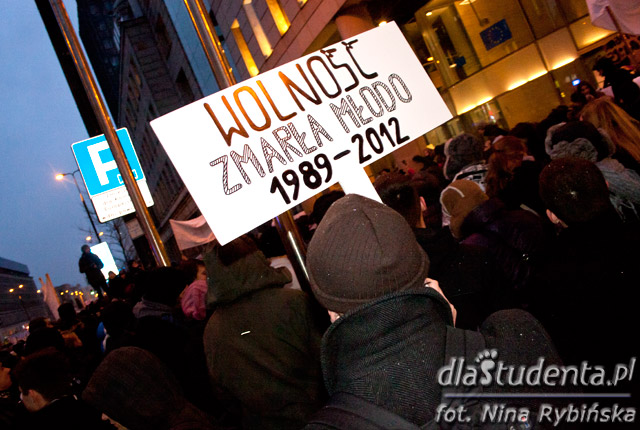 Protest przeciwko ACTA - zdjęcie nr 10