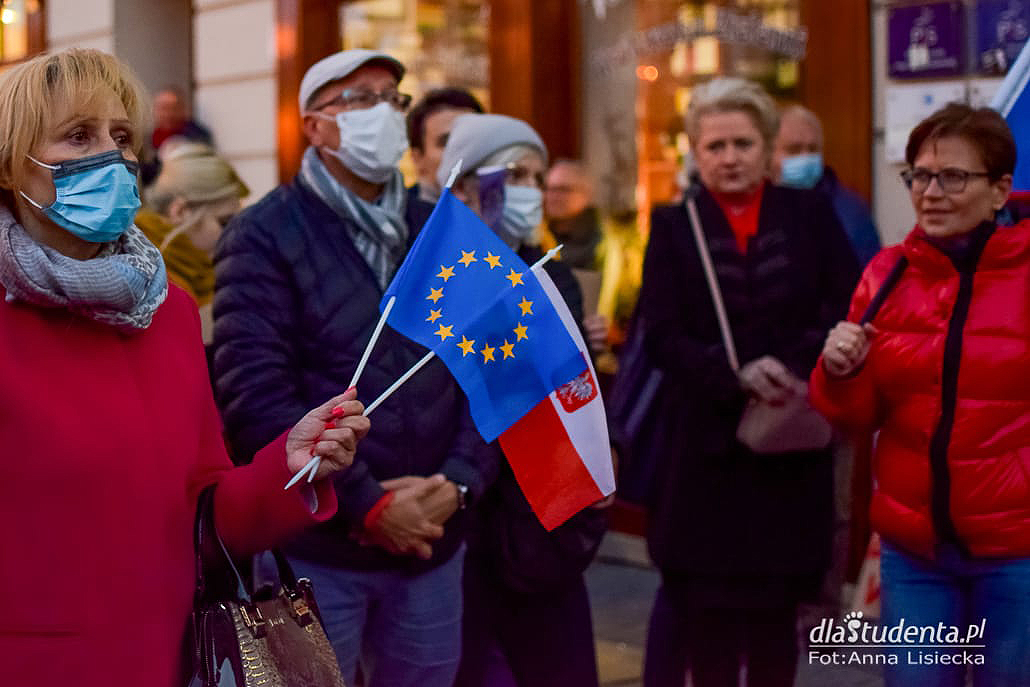 My zostajemy w Europie - demonstracja w Lublinie - zdjęcie nr 6