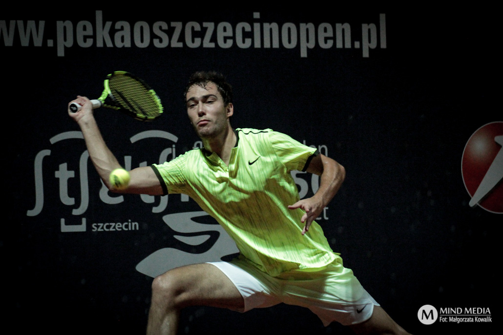 Pko Szczecin Open: Jerzy Janowicz - Nikoloz Basilashvili  - zdjęcie nr 2