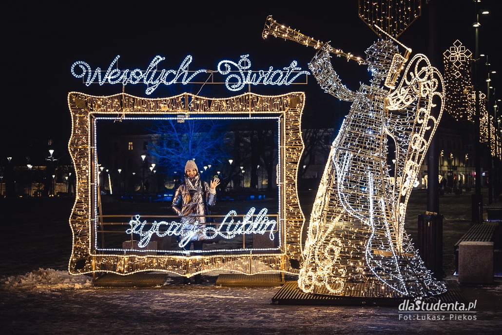 Iluminacje świąteczne w Lublinie - zdjęcie nr 1