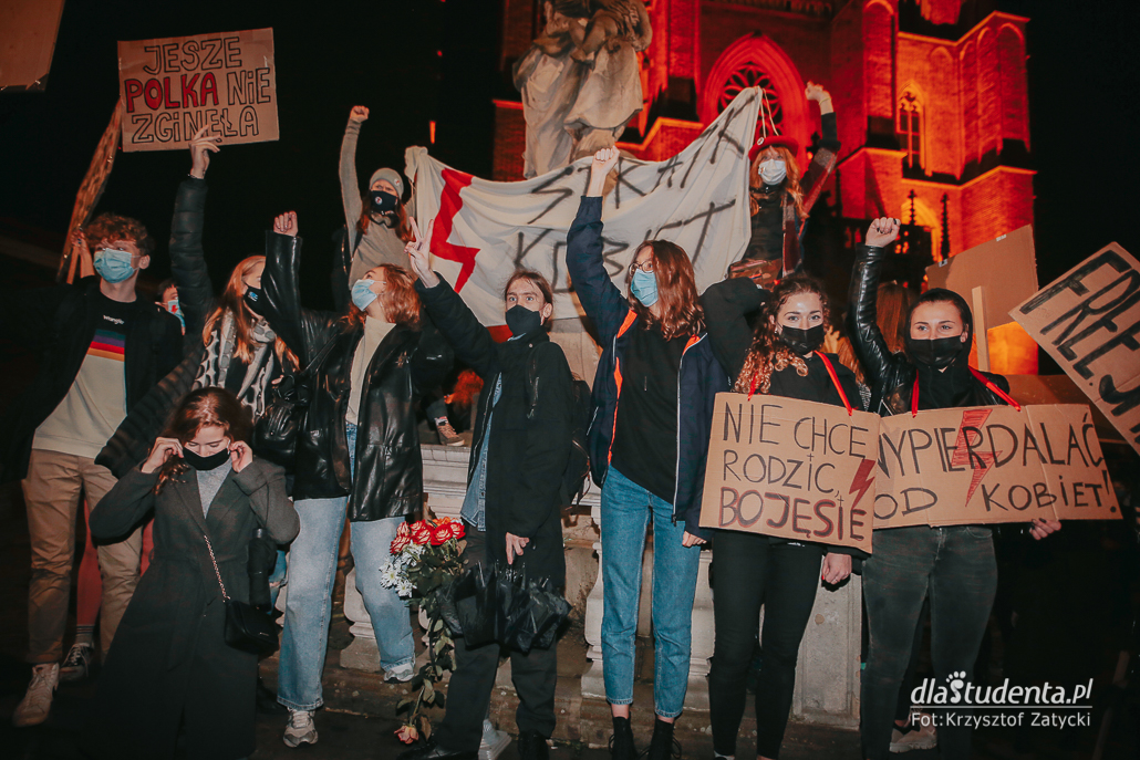 Strajk Kobiet - Blokada Wrocław - zdjęcie nr 3