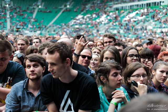 Linkin Park we Wrocławiu (support Fall Out Boy) - zdjęcie nr 6