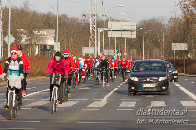 Drugi Rowerowy Przejazd Mikołajów przez Poznań z Bike-Adventure - zdjęcie nr 8