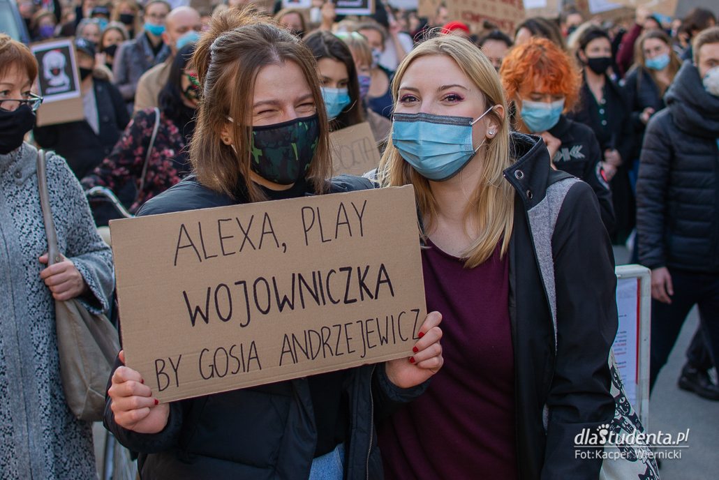 Strajk Kobiet: To jest Wojna - strajk studentów w Łodzi - zdjęcie nr 3