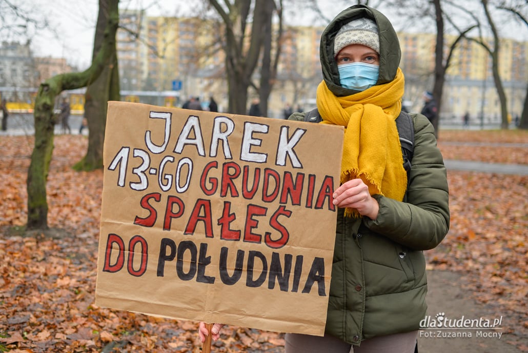 Strajk Kobiet: Solidarne przeciw przemocy władzy - manifestacja w Łodzi - zdjęcie nr 1