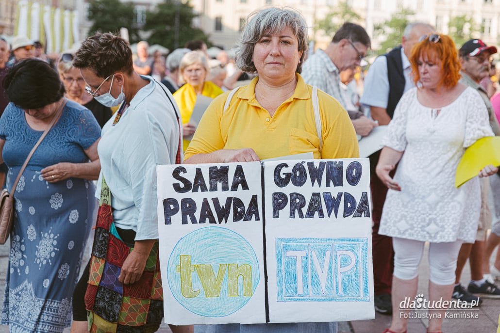 Wolne Media, Wolni Ludzie - manifestacja w Krakowie - zdjęcie nr 7