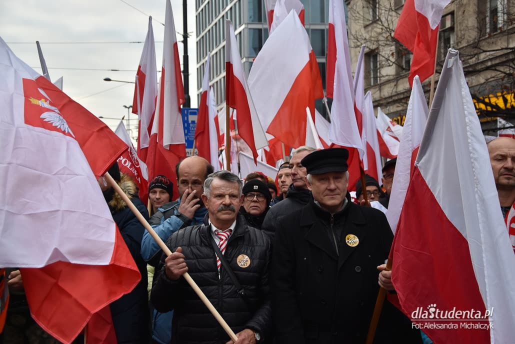 Marsz Niepodległości w Warszawie  - zdjęcie nr 10
