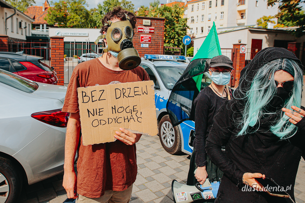 "Puszcza Zostaje" - Wrocław solidarnie z osobami broniącymi natury - zdjęcie nr 3
