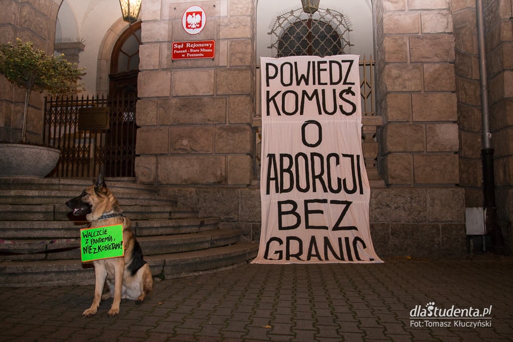 Spacerkiem po aborcję. Nigdy nie będziesz szła sama - manifestacja w Poznaniu - zdjęcie nr 7