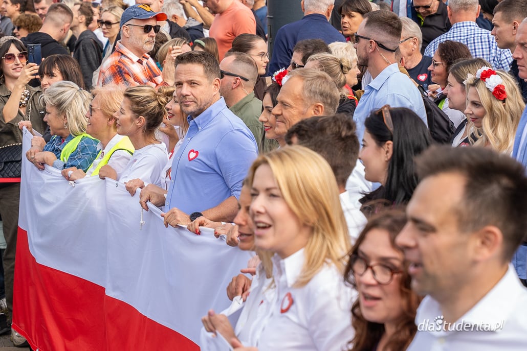 Marsz Miliona Serc w Warszawie 