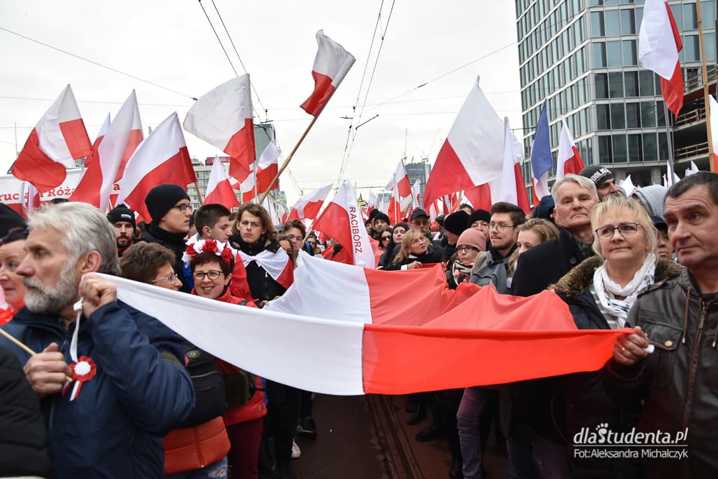 Marsz Niepodległości w Warszawie  - zdjęcie nr 8