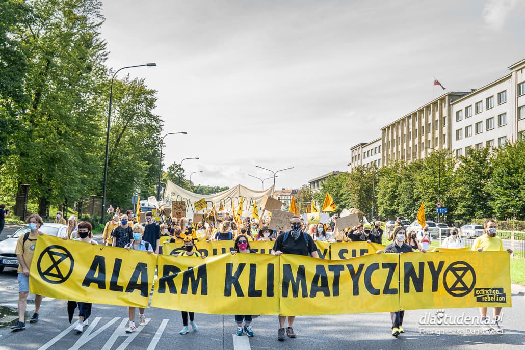 Wielki marsz dla klimatu w Warszawie
