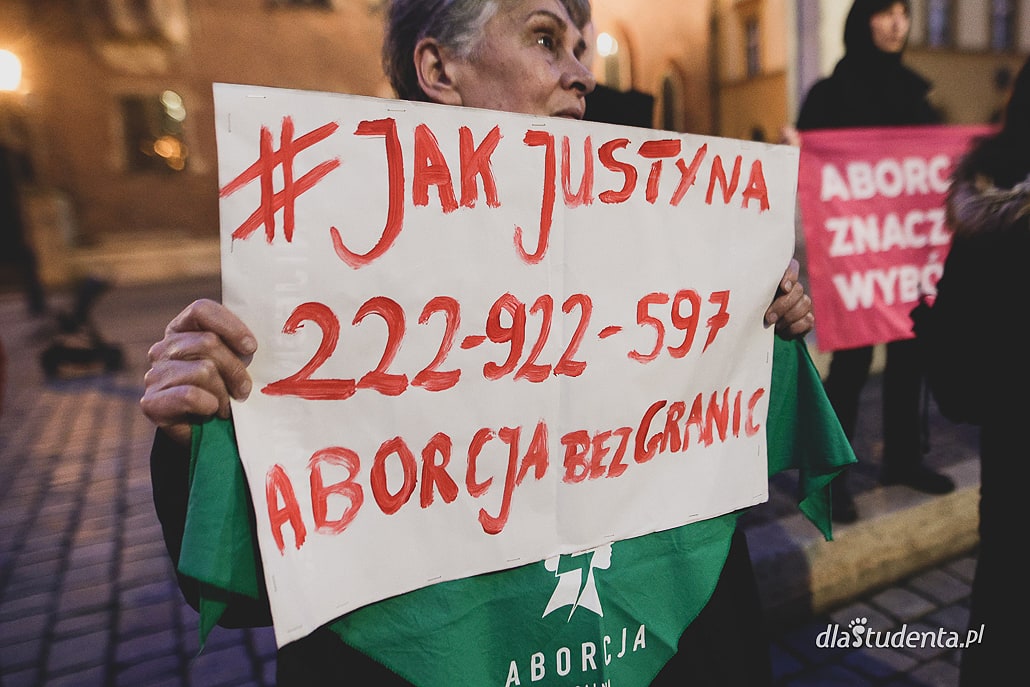 J# jak Justyna - protest we Wrocławiu  - zdjęcie nr 5