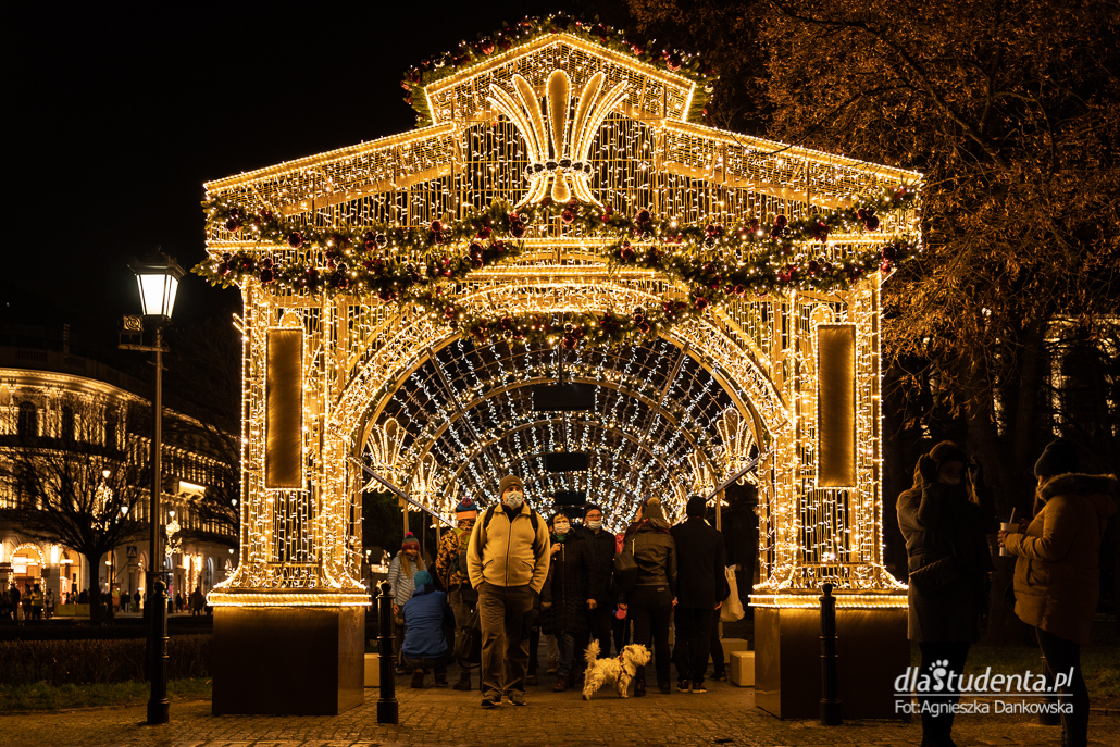 Iluminacje świąteczne w Warszawie  - zdjęcie nr 1