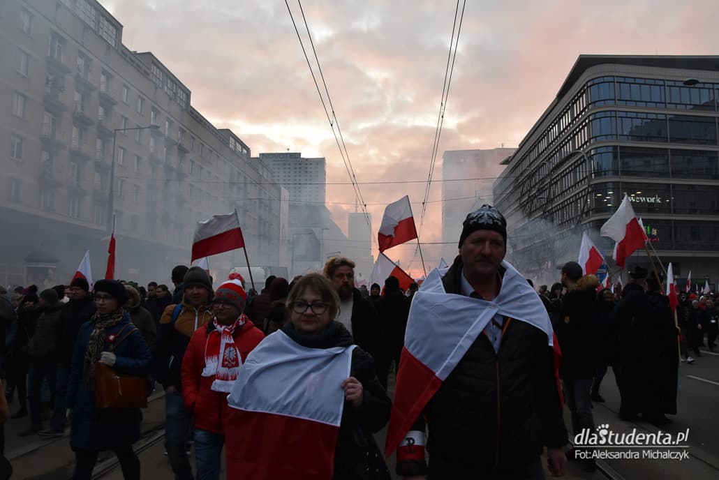 Marsz Niepodległości w Warszawie  - zdjęcie nr 1