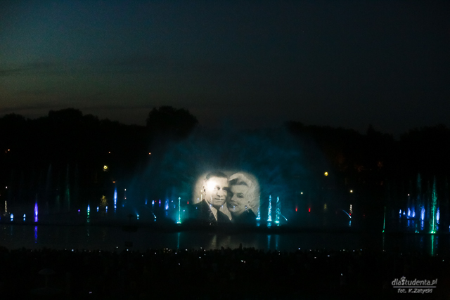 Dzień dobry Marilyn - pokaz wrocławskiej Fontanny Multimedialnej - zdjęcie nr 7