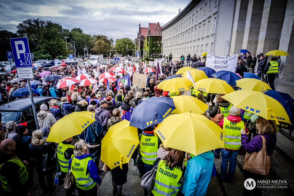 Protest nauczycieli we Wrocławiu - zdjęcie nr 4