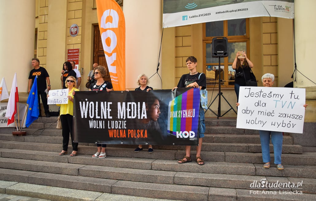Wolne Media, Wolni Ludzie - manifestacja w Lublinie - zdjęcie nr 4