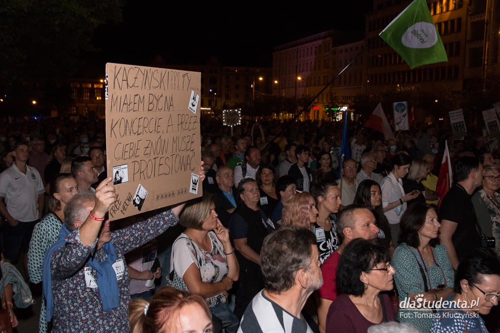 Wolne Media - protest w Poznaniu  - zdjęcie nr 7