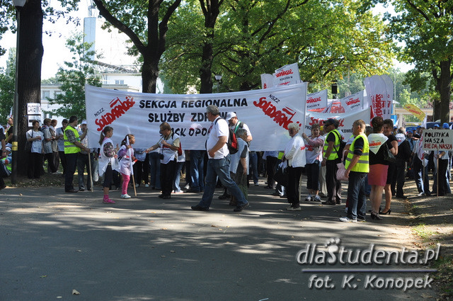 Manifestacja Związkowców Solidarności - zdjęcie nr 4