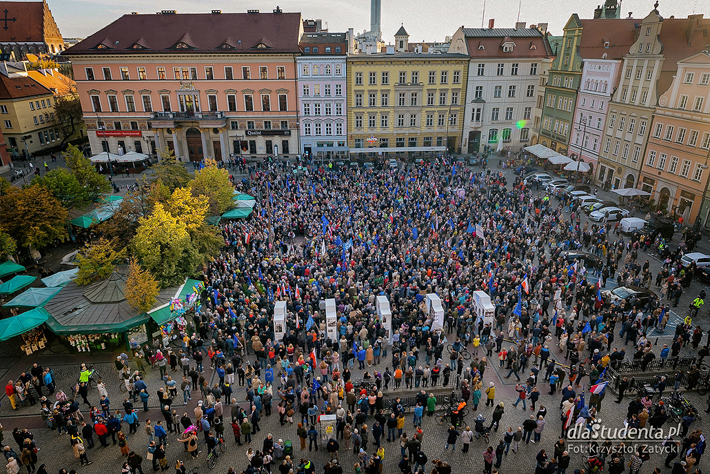 My zostajemy w Europie - demonstracja we Wrocławiu - zdjęcie nr 1