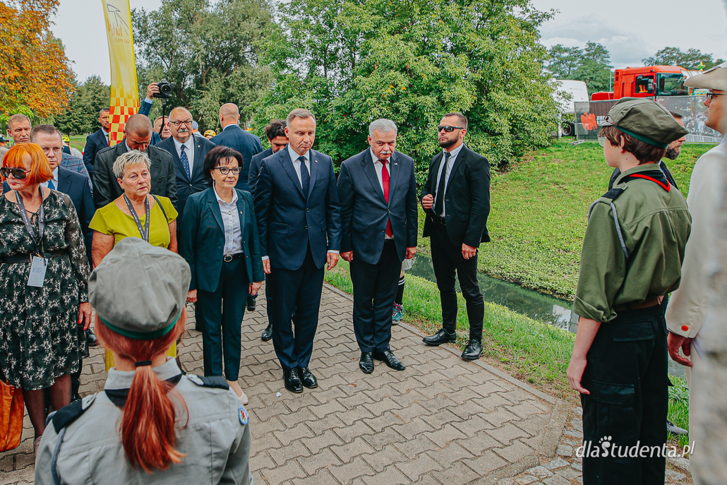 Prezydent Andrzej Duda na obchodach 40. rocznicy Zbrodni  Lubińskiej - zdjęcie nr 4