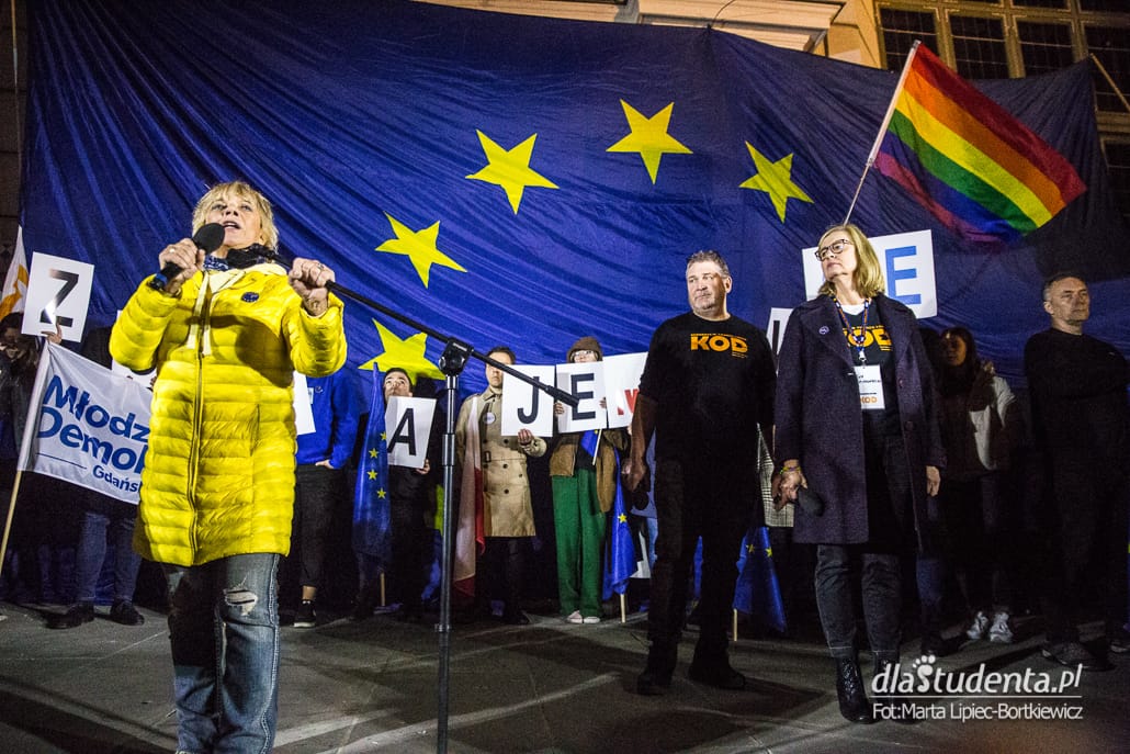 My zostajemy w Europie - demonstracja w Gdańsku - zdjęcie nr 2