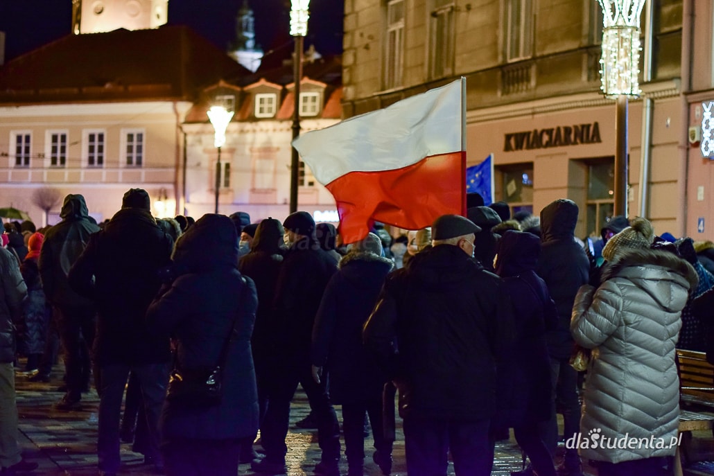 Wolne Media - protest w Lublinie - zdjęcie nr 4