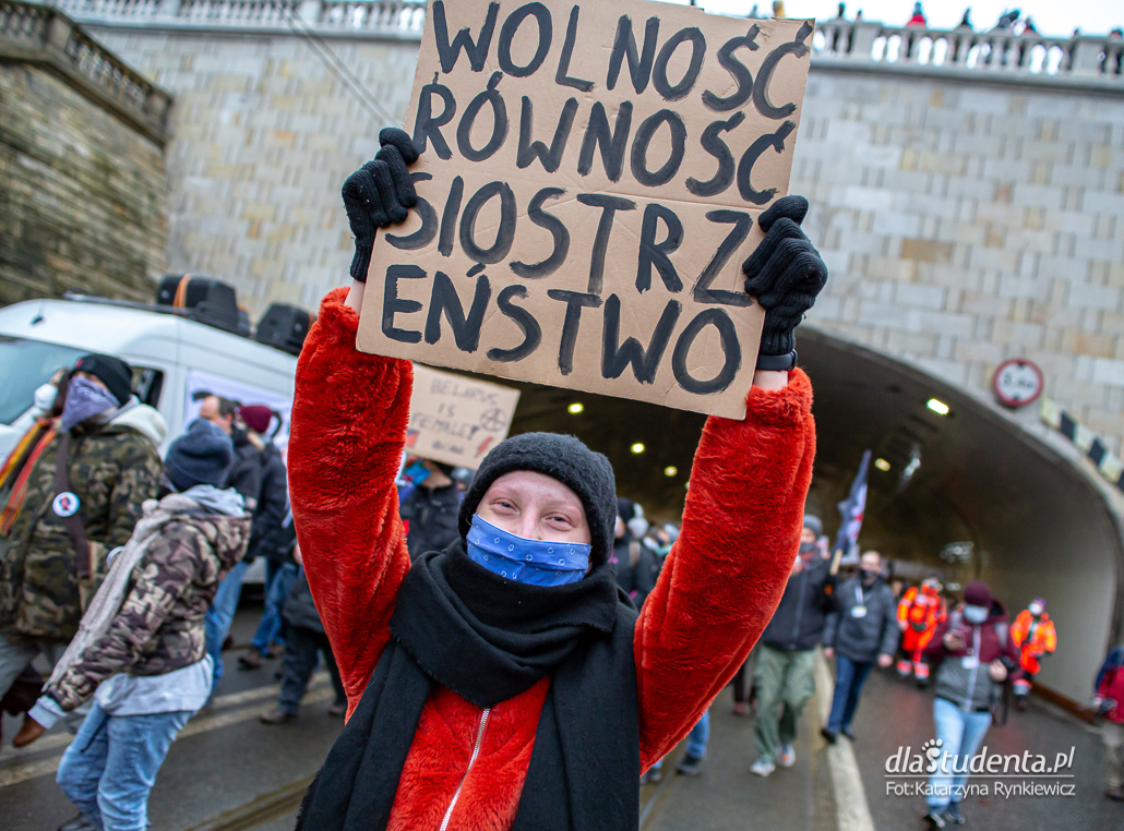 Strajk Kobiet: Idziemy po wolność. Idziemy po wszystko - manifestacja w Warszawie - zdjęcie nr 10