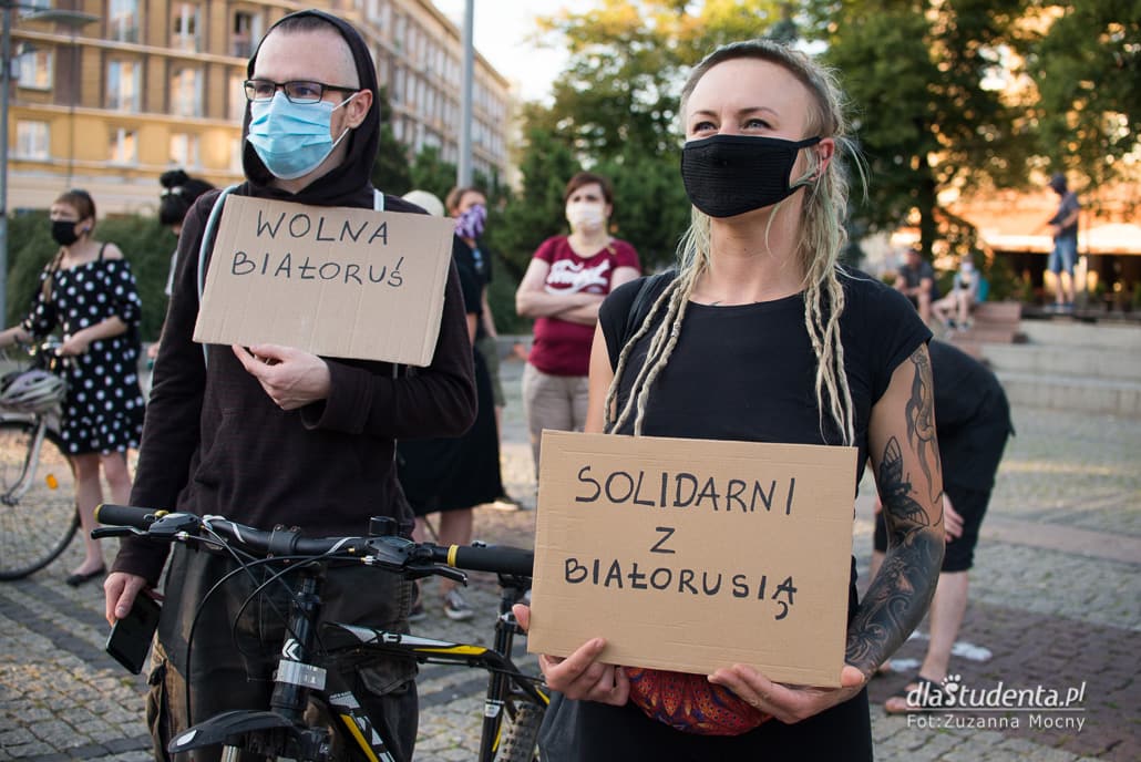 Usłysz Białoruś - manifestacja w Szczecinie - zdjęcie nr 10