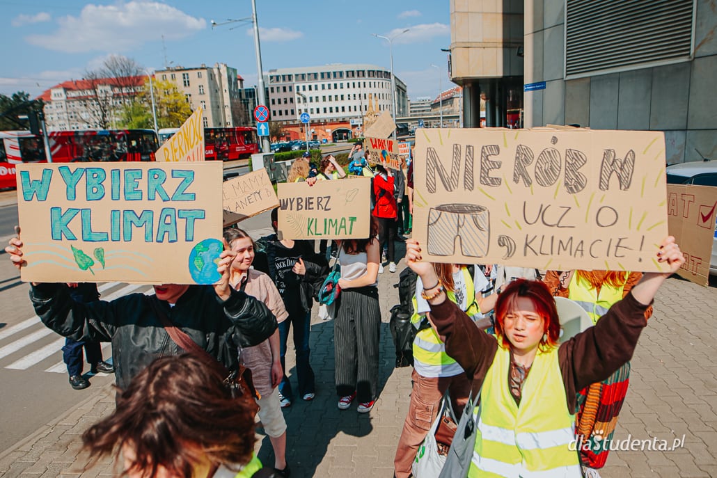 Wybierz Klimat - protest we Wrocławiu  - zdjęcie nr 9