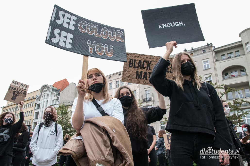 Protest Black Lives Matter w Poznaniu - zdjęcie nr 6