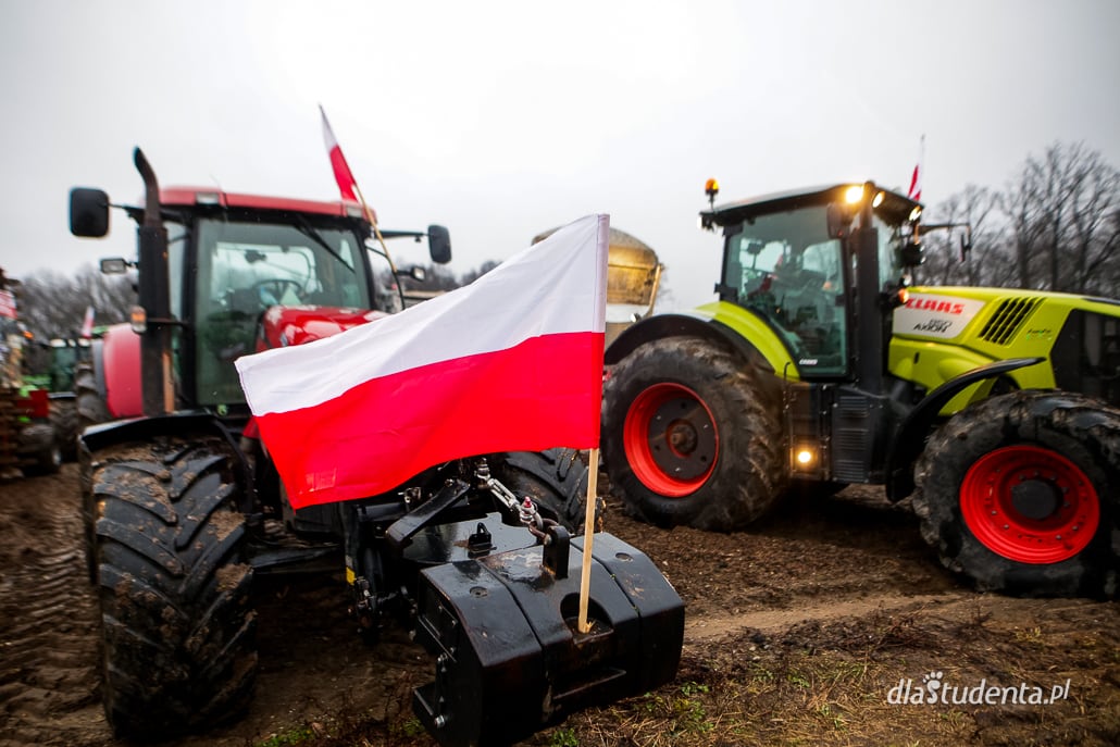Ogólnopolski protest rolników na Dolnym Śląsku  - zdjęcie nr 4