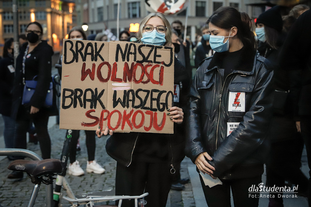 Strajk Kobiet - Blokada Wrocław - zdjęcie nr 6