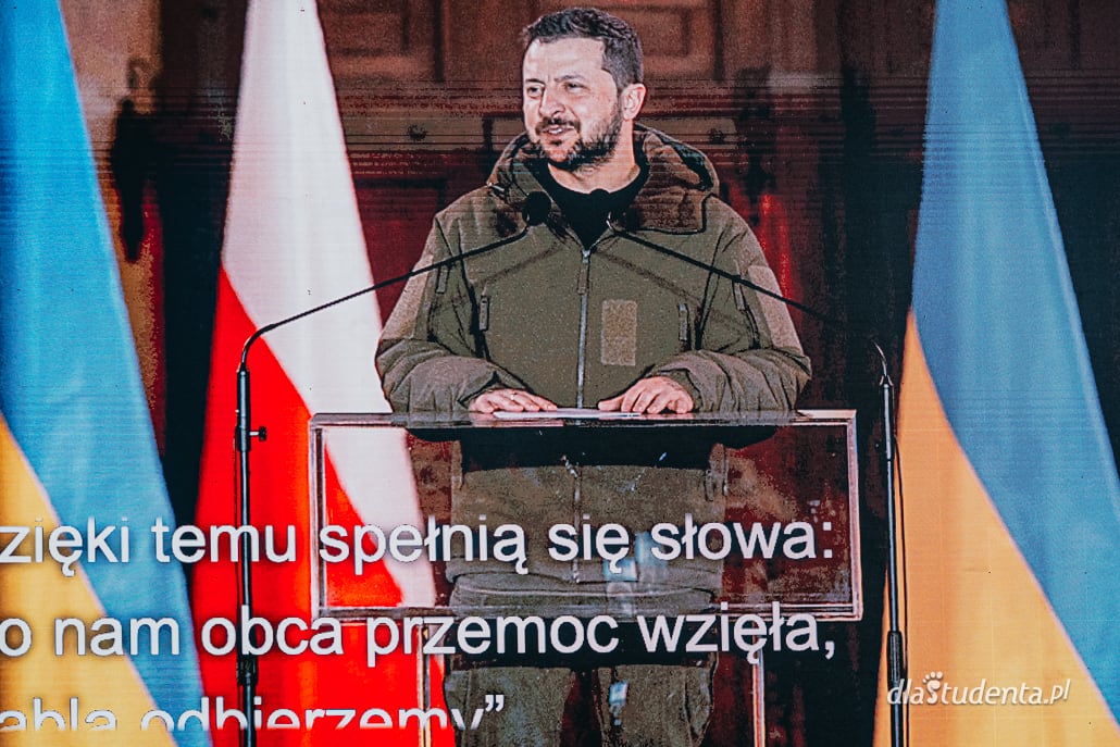 Wizyta prezydenta Wołodymyra Zełenskiego w Polsce - zdjęcie nr 1