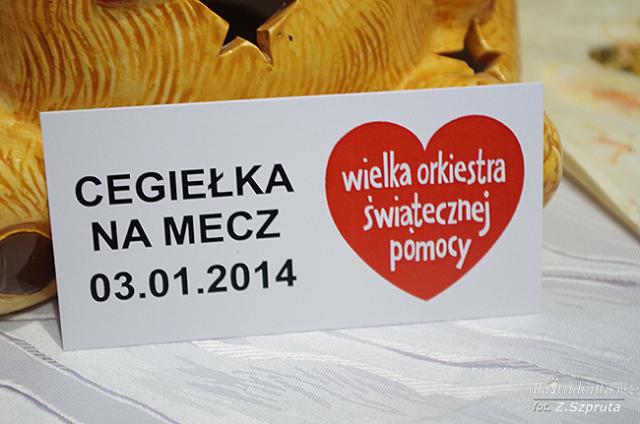 Mecz charytatywny na rzecz WOSP 2014 - w Kamyku - zdjęcie nr 1