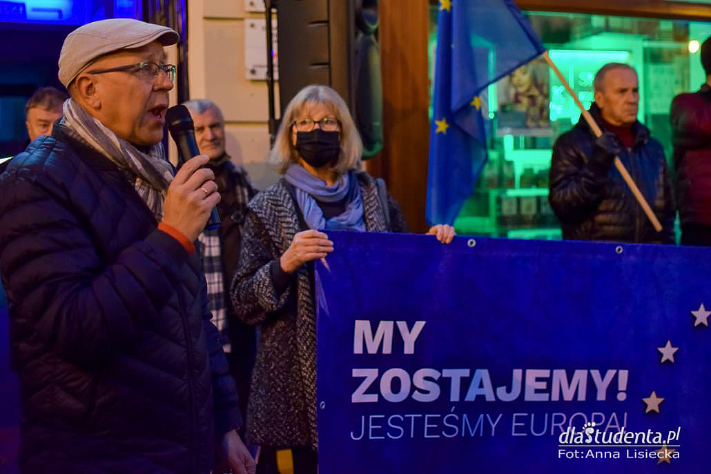 My zostajemy w Europie - demonstracja w Lublinie - zdjęcie nr 9