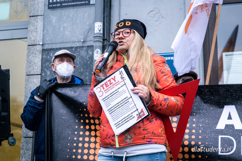 Lex Czarnek - protest w Gdańsku - zdjęcie nr 11