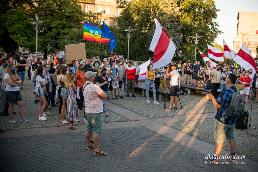 Usłysz Białoruś - manifestacja w Szczecinie - zdjęcie nr 4