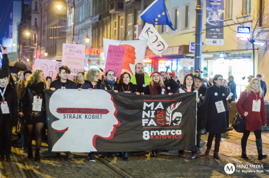 Protest Kobiet w Katowicach - zdjęcie nr 4
